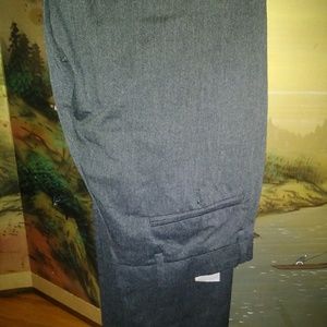 Size 32/30, gray, slim fit dockers, dress pants